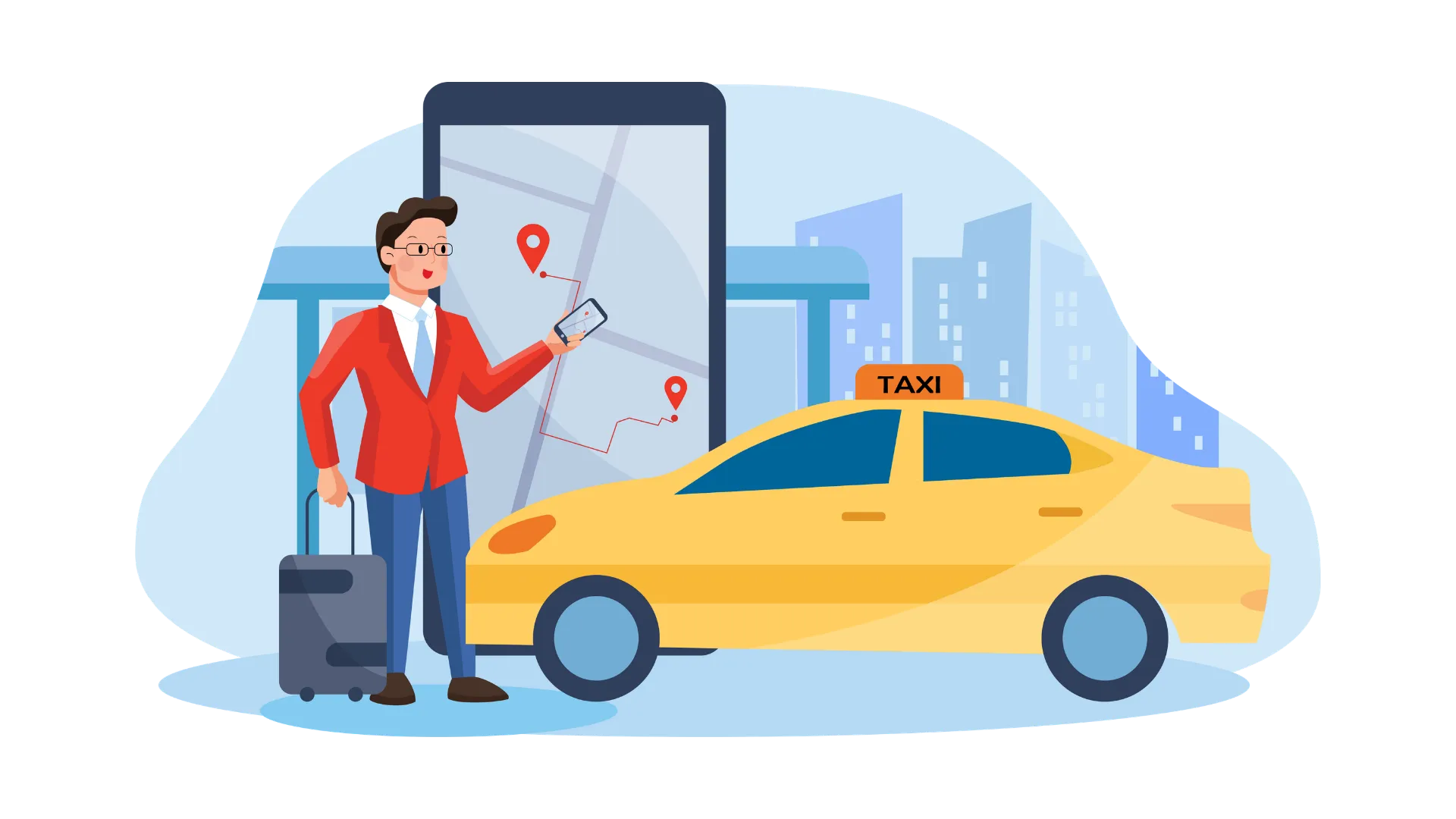 Top Taxi Booking App Development Company | Associative Pune